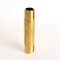 Homeplus+ ATC 3/8 in. MPT X 3/8 in. D MPT Yellow Brass Nipple 3 in. L 6JC126300201032 - alternate 2